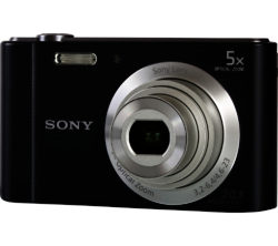 SONY W800 Compact Camera - Black